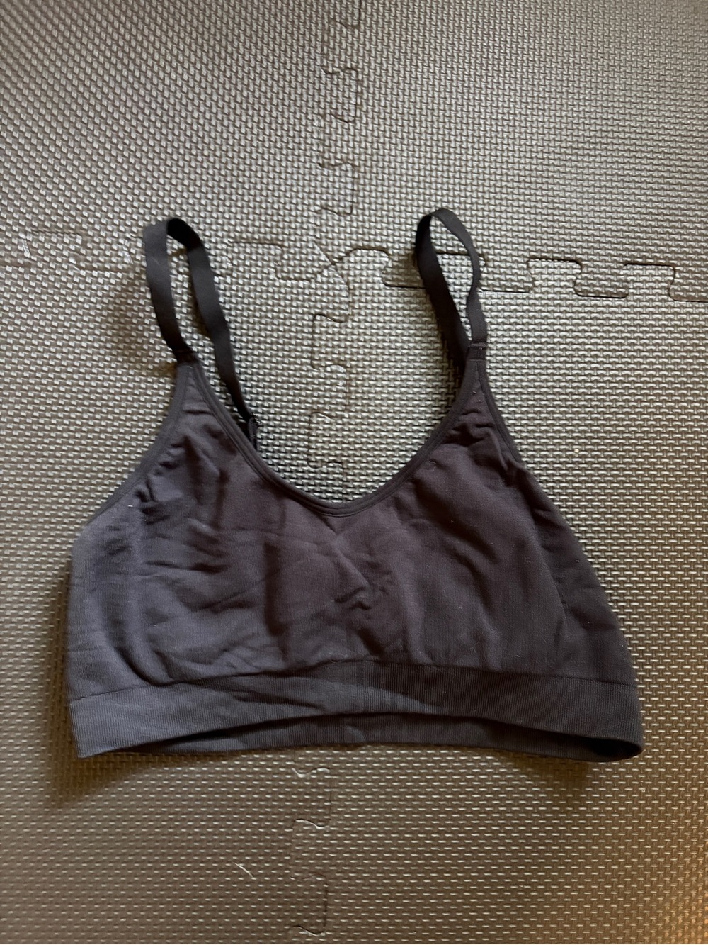 Bombas Black Sports Bra Bralette L/XL